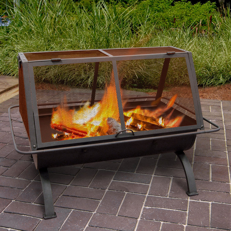 Landmann Northwoods Steel Wood Burning Fire Pit & Reviews | Wayfair.ca